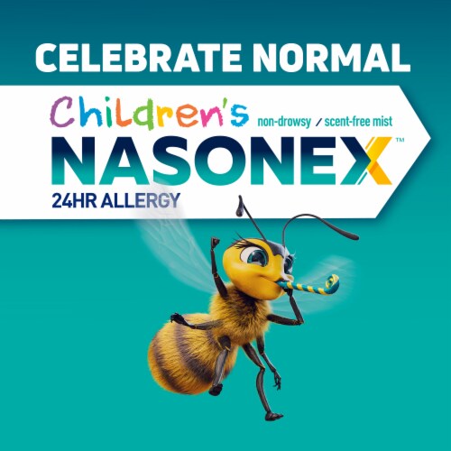 Children's Nasonex™ 24HR Allergy Nasal Spray Perspective: left