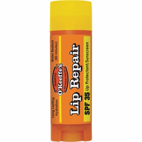 O'Keeffe's® Lip Repair® SPF 35 Unflavored Lip Balm Perspective: left