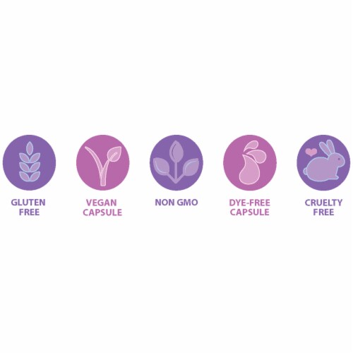 Pamprin Botanicals PMS & Period & Mood Support Perspective: left