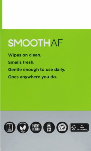 Smooth AF Athlete's Foot Treatment Towels Perspective: left