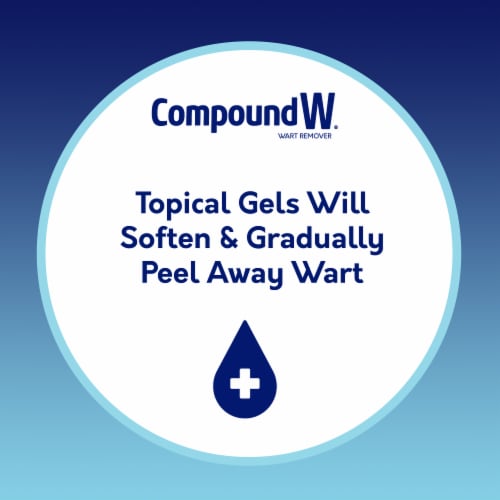 Compound W® Fast-Acting Maximum Strength Wart Remover Gel Perspective: left