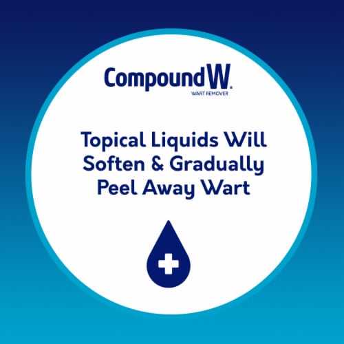 Compound W Fast Acting Max Strength Liquid Wart Remover Perspective: left