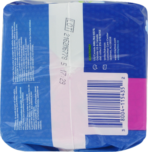 Stayfree Ultra Thin Super Long Pads with Wings Perspective: left