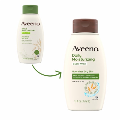 Aveeno Daily Moisturizing Body Wash Perspective: left