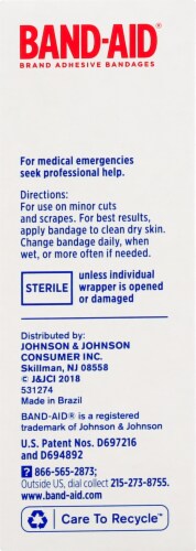 Band-Aid® Clear Spots Bandages Perspective: left