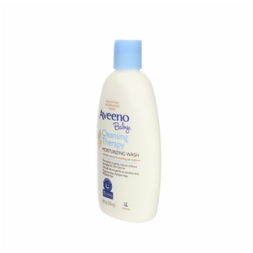 Aveeno Baby Cleansing Therapy Moisturizing Wash, Natural Oatmeal, 8 oz 