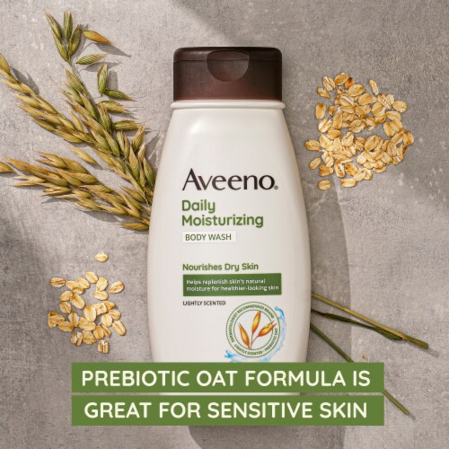 Aveeno Daily Moisturizing Body Wash Perspective: left