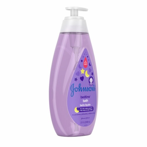 Johnson's Tear-Free Bedtime Baby Bath Soothing Aromas Perspective: left