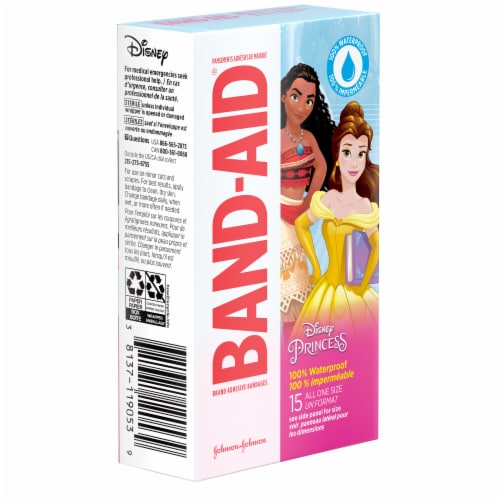 Band-Aid® Princess Waterproof Bandages Perspective: left