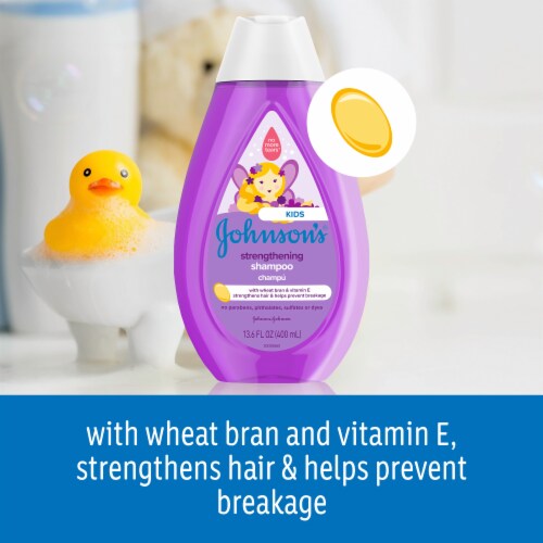 Johnson's Strengthening Tear-Free Kids' Shampoo Perspective: left
