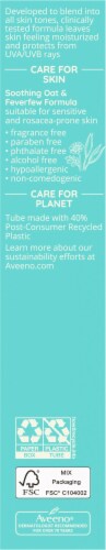Aveeno® Calm & Restore Daily Moisturizer Perspective: left