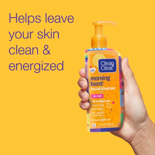 Clean & Clear Morning Burst Face Wash Perspective: left