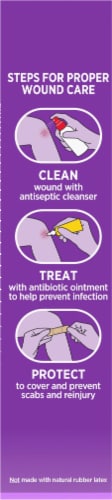 Band-Aid Sensitive Skin Extra Large Bandages Perspective: left