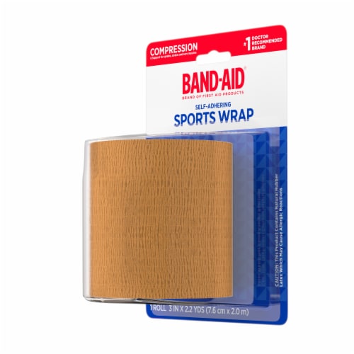 Band-Aid Brand First Aid Self-Adhering Sports Wrap Perspective: left