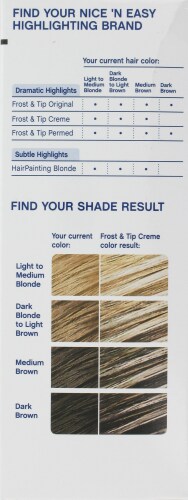 Clairol Nice 'n Easy Frost & Tip Hair Color Perspective: left