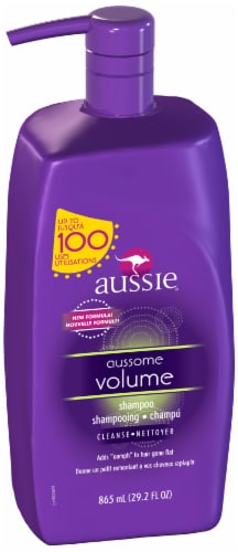 Aussie Aussome Volume Pump Shampoo Perspective: left