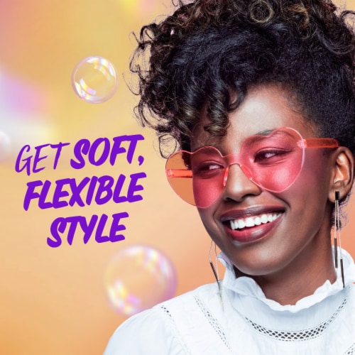 Aussie Mega Flexible Aerosol Hair Spray for Curly, Straight and Wavy Hair Perspective: left