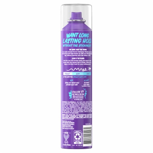 Aussie Instant Freeze Maximum Hold Hair Spray Perspective: left