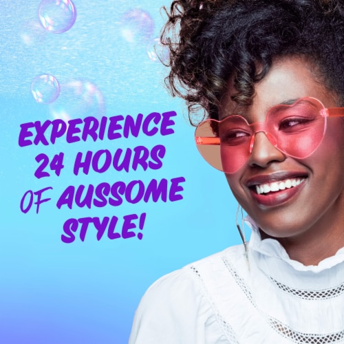 Aussie Instant Freeze Hair Spray for Curly Hair, Straight Hair, and Wavy Hair Perspective: left