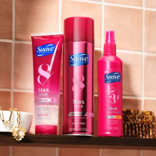 Suave® Heat Protection Spray Perspective: left
