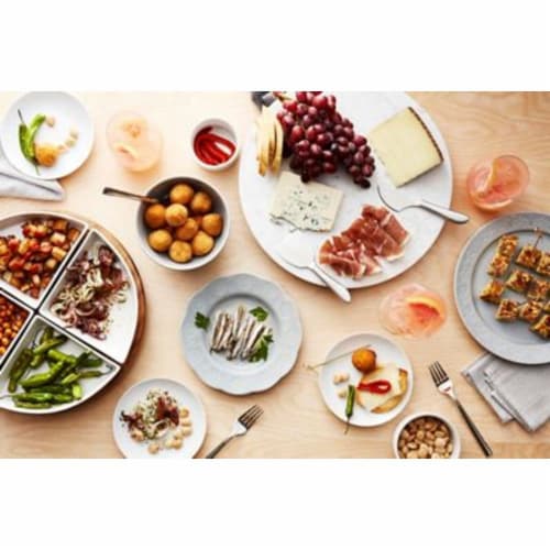 Wild Sage™ Sana Medallion 16Piece Dinnerware Set in Grey, 16 units