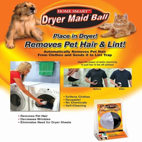 Dryer Maid Ball - 2 Pack Perspective: left