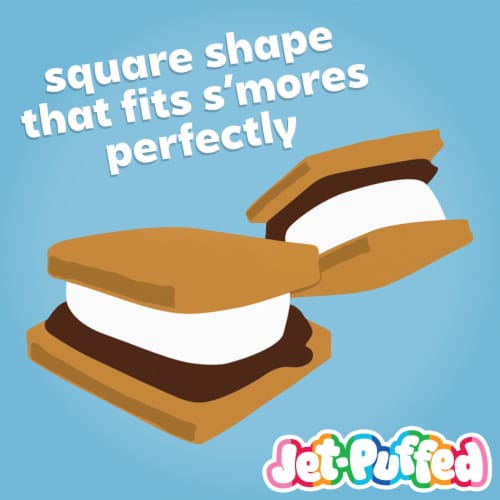 Jet-Puffed S'more Vanilla Marshmallows Perspective: left