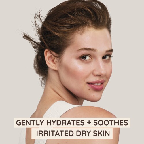 Aveeno Calm + Restore Nourishing PHA Facial Exfoliator (Pack of 4) Perspective: left