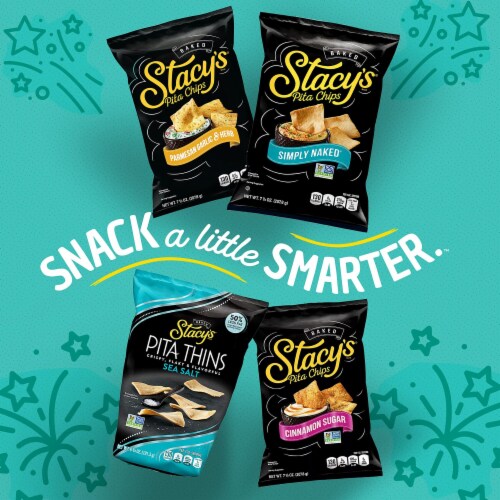Stacy's Pita Thins Simply Naked (Pack of 20) Perspective: left