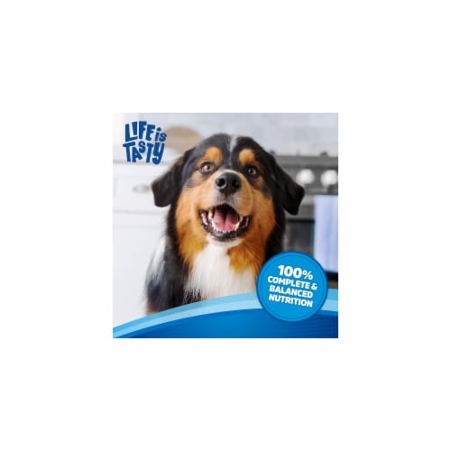 Kibbles 'n Bits Original Savory Beef & Chicken Flavors Dry Dog Food, 31-lb Bag (Pack of 24) Perspective: left