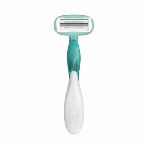 BIC Soleil Sensitive Advanced 5-Blade Women's Disposable Razor (Pack of 32) Perspective: left