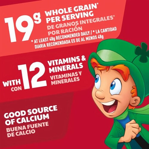 Lucky Charms Gluten Free Breakfast Cereal 17.8 oz (Pack of 60) Perspective: left