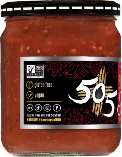 505 Southwestern Roadhouse Texas Style Medium Salsa Perspective: left