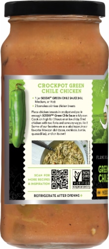 505 Southwestern® Medium Green Chile Sauce Perspective: left
