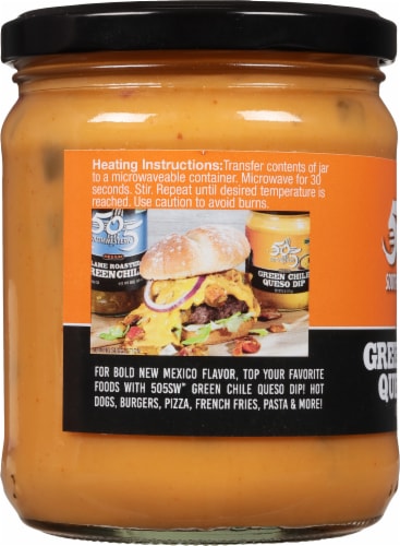 505 Southwestern® Green Chile Queso Dip Perspective: left