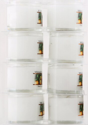 Village Candle® Clementine Evergreen Mini Candles Perspective: left