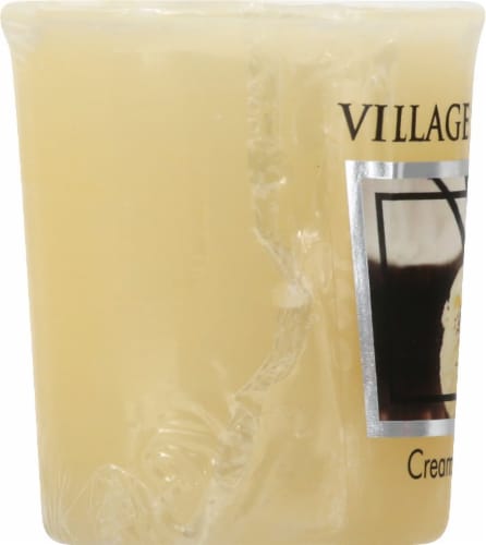 Village Candle® Creamy Vanilla Votive Candle Perspective: left