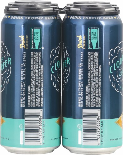 Trophy Brewing Co. Cloud Surfer Modern IPA Perspective: left