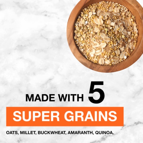 KIND Healthy Grains® Peanut Butter Whole Grain Granola Clusters Perspective: left