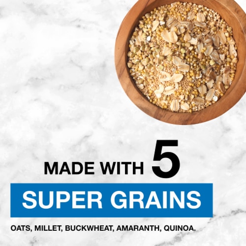KIND Healthy Grains Vanilla Blueberry Granola with Flax Seeds Perspective: left