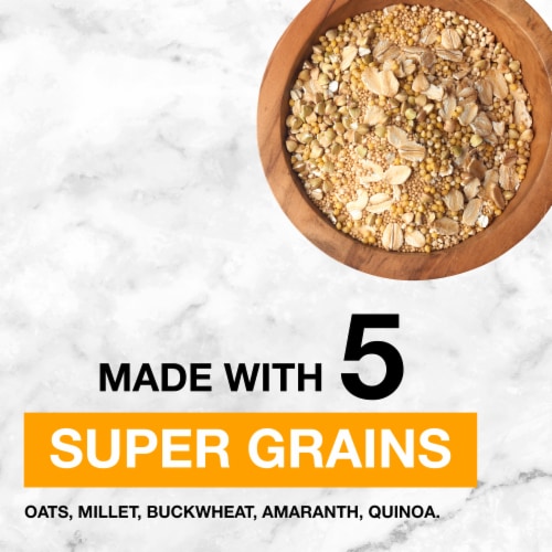 KIND Healthy Grains Oats & Honey with Toasted Coconut Granola Clusters Perspective: left
