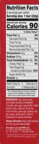 KIND Kids Chewy Chocolate Chip Granola Bars Perspective: left