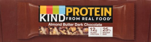 KIND® Almond Butter Dark Chocolate Protein Bars Perspective: left