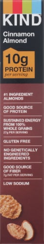 KIND® Gluten Free Cinnamon Almond Protein Cereal Perspective: left
