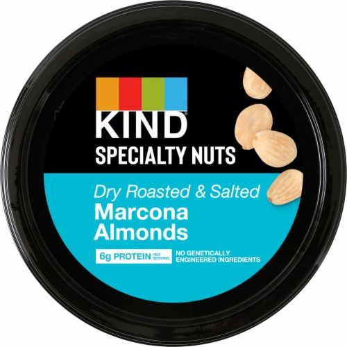 KIND Dry Roasted & Salted Marcona Almonds Perspective: left