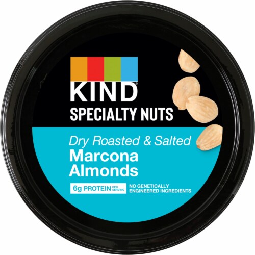 KIND Dry Roasted & Salted Marcona Almonds Perspective: left