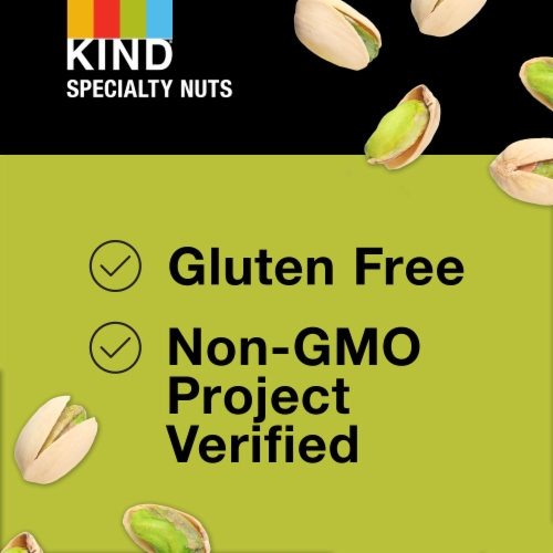 KIND Roasted & Salted Pistachios Perspective: left