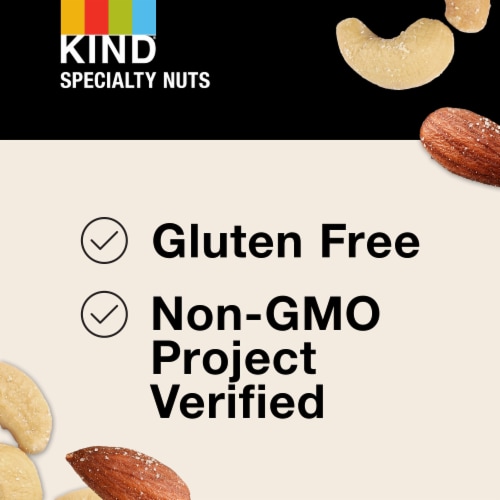 KIND Roasted & Salted Premium Nut Mix Perspective: left