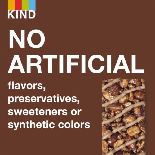 KIND Almond Butter Dark Chocolate Protein Nut Bars Perspective: left