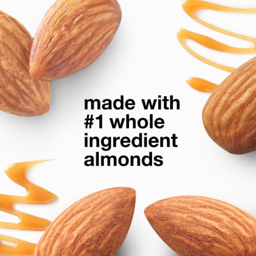 KIND ZERO Caramel Almond & Sea Salt Nut Bars Perspective: left